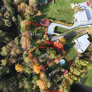 Prodej stavební parcely 618 m² Sezimovo Ústí, Nad Mýtem