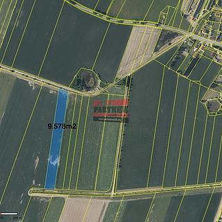 Prodej zemědělské půdy 15 132 m² Borkovice