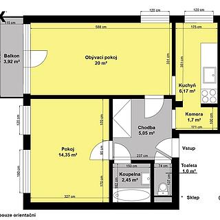 Prodej bytu 2+1 54 m² Praha Smíchov, Fráni Šrámka