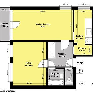 Prodej bytu 2+1 54 m² Praha Smíchov, Fráni Šrámka