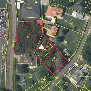 Prodej stavební parcely 1247 m&sup2; Dubí