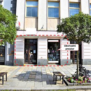 Pronájem obchodu 186 m&sup2; Písek