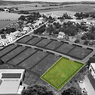 Prodej stavební parcely 762 m&sup2; Ořechov