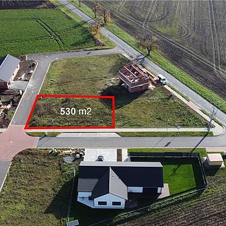 Prodej stavební parcely 530 m² Lutín