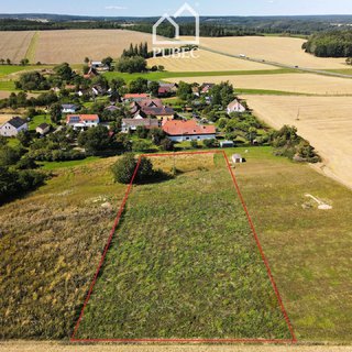 Prodej stavební parcely 3708 m² Všeruby
