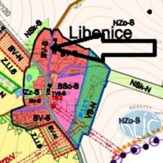 Prodej stavební parcely 1 913 m² Borotín Libenice