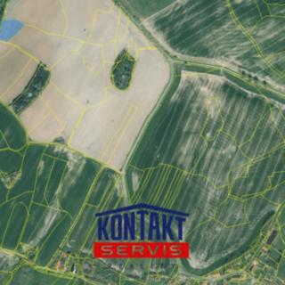 Prodej zemědělské půdy 3363 m² Vísky