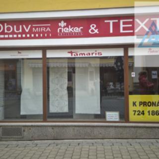 Pronájem obchodu 140 m² Šumperk, Gen. Svobody