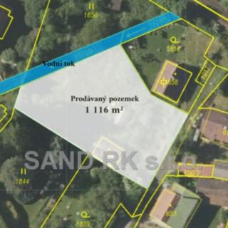 Prodej stavební parcely 1 116 m² Trhanov Pila