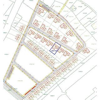 Prodej stavební parcely 617 m² Kroměříž, Obvodová