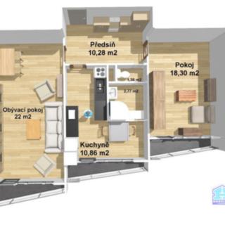 Prodej bytu 2+1 66 m² Plzeň