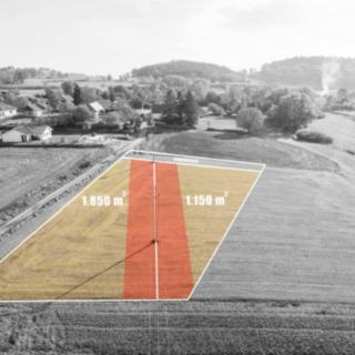 Prodej stavební parcely 1 150 m² Radomyšl Domanice