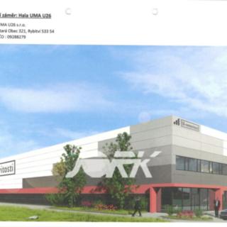 Prodej komerčního pozemku 2 885 m² Pardubice Semtín