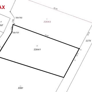 Prodej stavební parcely 2 674 m² Zlaté Hory