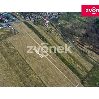 Prodej stavební parcely 3393 m&sup2; Haluzice