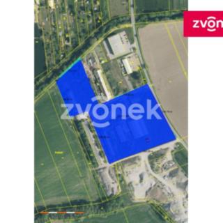 Prodej komerčního pozemku 27 328 m² Holešov Všetuly, Za Cukrovarem