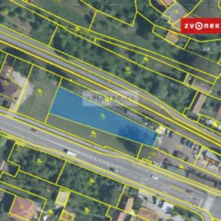 Prodej stavební parcely 1493 m² Želechovice nad Dřevnicí