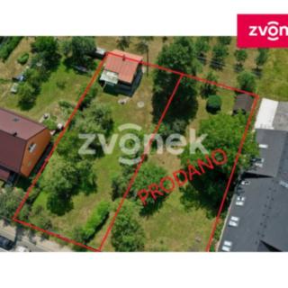 Prodej stavební parcely 813 m² Zlín Lužkovice