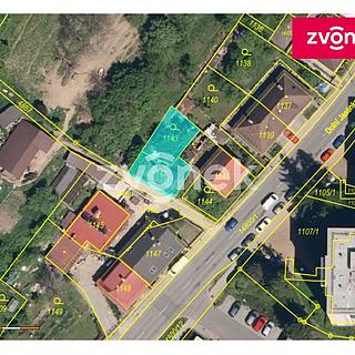 Prodej stavební parcely 338 m² Vsetín