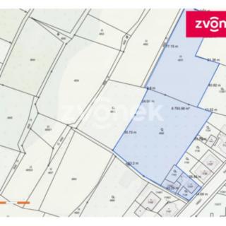 Prodej stavební parcely 6879 m²