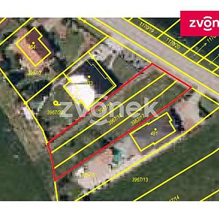 Prodej stavební parcely 1 084 m² Kudlovice