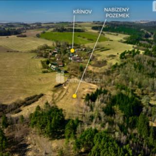 Prodej stavební parcely 11 355 m² Planá Křínov, Křínov
