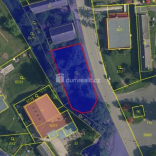 Prodej stavební parcely 759 m² Semčice