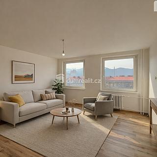 Pronájem bytu 2+kk 48 m² Ústí nad Labem Krásné Březno, Keplerova