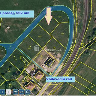 Prodej stavební parcely 562 m² Luhačovice Polichno, Polichno