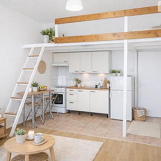 Pronájem bytu 1+kk a garsoniéry 32 m² Praha Bubeneč, náměstí Interbrigády