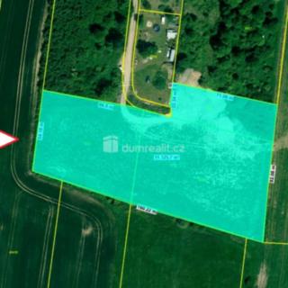 Prodej komerčního pozemku 11525 m² Hůry