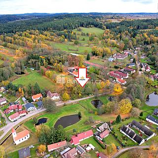Prodej stavební parcely 634 m² Nová Bystřice Nový Vojířov, Nový Vojířov