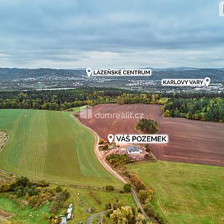 Prodej stavební parcely 1427 m² Nová Role