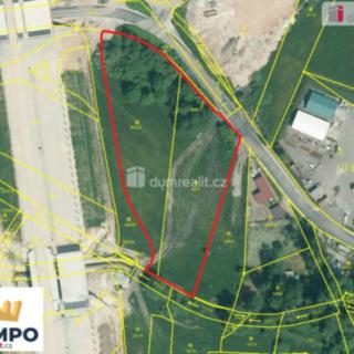 Prodej komerčního pozemku 6066 m² Hůry