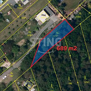 Prodej zahrady 689 m&sup2; Ostrava