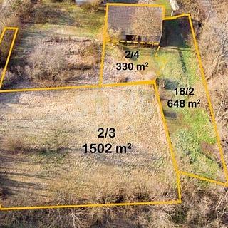 Prodej stavební parcely 2 480 m² Kly Záboří