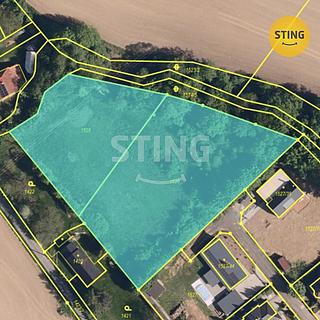 Prodej stavební parcely 5309 m&sup2; Palkovice