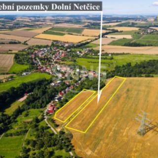 Prodej stavební parcely 1 108 m² Dolní Nětčice