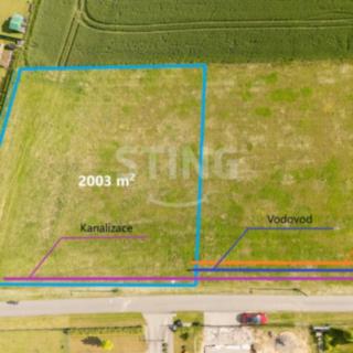 Prodej stavební parcely 2 000 m² Albrechtice