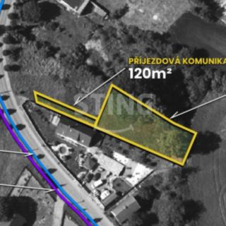 Prodej stavební parcely 797 m² Třebom
