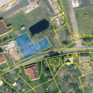 Prodej stavební parcely 778 m² Velký Šenov Malý Šenov