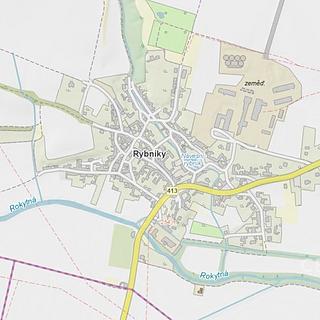 Prodej zemědělské půdy 11 536 m² Rybníky