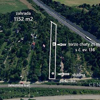 Prodej zahrady 1131 m&sup2; Brno