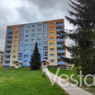 Pronájem bytu 2+1 56 m² Benešov nad Ploučnicí, Sídliště