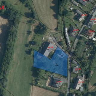 Prodej stavební parcely 2 220 m² Velké Losiny, Zadní
