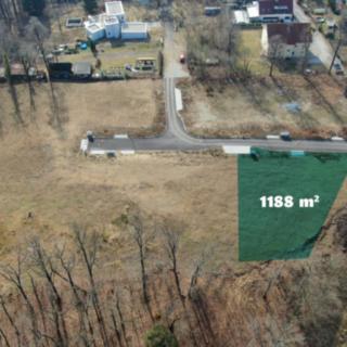 Prodej stavební parcely 1188 m² Hluboká nad Vltavou