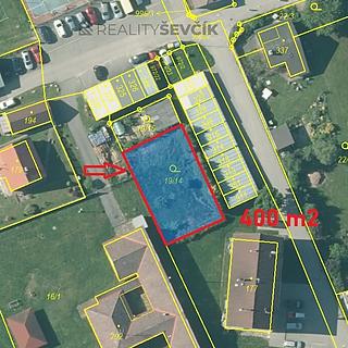 Prodej stavební parcely 400 m² Číměř