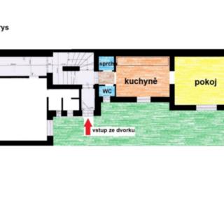 Pronájem bytu 1+1 40 m² Kladno