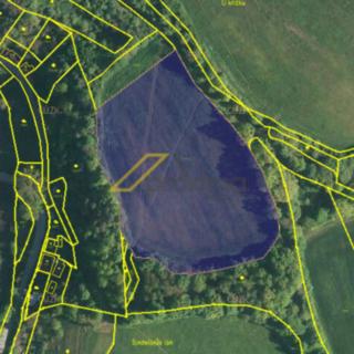 Prodej zemědělské půdy 15 428 m² Kájov Staré Dobrkovice