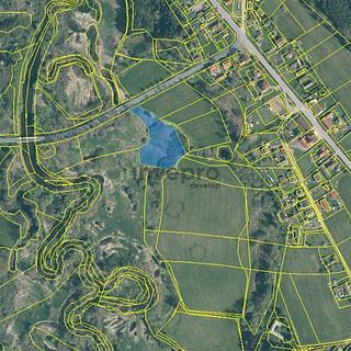 Prodej louky 5495 m&sup2; Halámky